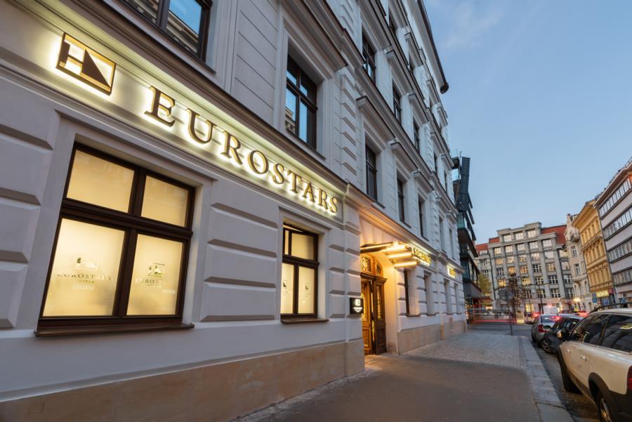 Aurea Legends By Eurostars Hotel Company Prag Exteriör bild